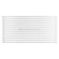 Arbiola Gorizont Ritmo H 1500-40-15 секций белый горизонтальный  радиатор c боковым подключением