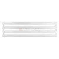 Arbiola Gorizont Ritmo H 2500-40-12 секций белый горизонтальный  радиатор c боковым подключением