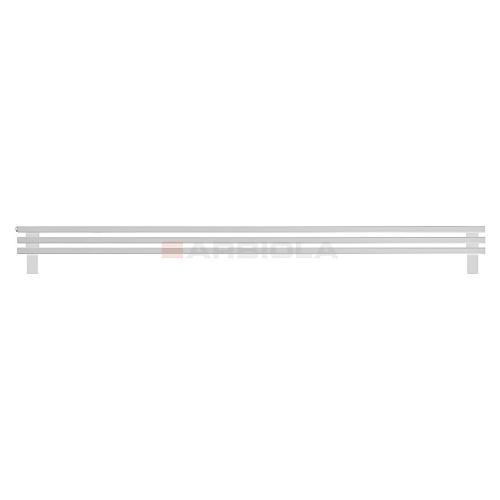 Arbiola Gorizont Compact HZ 2500-63-03 секции белый горизонтальный радиатор c боковым подключением с ножками
