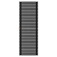 Arbiola Gorizont Ritmo H 700-40-36 секций чёрный горизонтальный  радиатор c боковым подключением