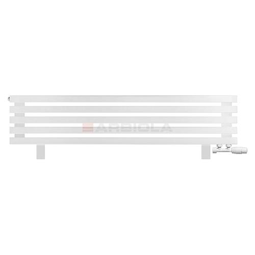 Arbiola Gorizont Ritmo VZ 1250-40-05 секций белый горизонтальный  радиатор c нижним подключением (на ножках)