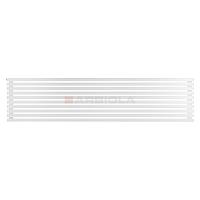 Arbiola Gorizont Ritmo H 2500-40-10 секций белый горизонтальный  радиатор c боковым подключением
