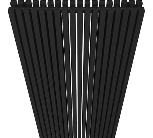 КЗТО QUADRUM 30 V 1-1750-12 R RALTP26X-M215249005 Радиатор (структурный шелк черный) с нижним подключением