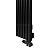 Arbiola Ritmo V 1000-40-05 секции черный вертикальный радиатор c нижним подключением