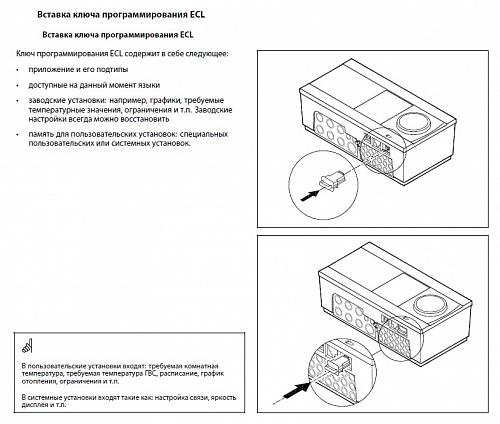 Danfoss A361 (087H3804) Ключ программирования