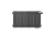 Royal Thermo  Piano Forte Noir Sable VDR 300/8 секции БиМеталлический радиатор