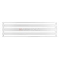 Arbiola Gorizont Ritmo H 2500-40-11 секций белый горизонтальный  радиатор c боковым подключением