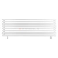 Arbiola Gorizont Ritmo HZ 2000-40-10 секций белый горизонтальный  радиатор c боковым подключением (на ножках)
