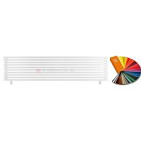 Arbiola Gorizont Ritmo HZ 2500-40-10 секций цветной горизонтальный  радиатор c боковым подключением (на ножках)