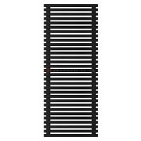 Arbiola Gorizont Ritmo H 700-40-31 секция чёрный горизонтальный  радиатор c боковым подключением