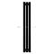 Arbiola Liner H 1200-36-03 секции черный вертикальный радиатор c боковым подключением