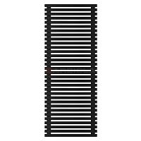 Arbiola Gorizont Ritmo H 700-40-32 секции чёрный горизонтальный  радиатор c боковым подключением