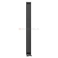 Arbiola Iris 42 V 2200-42-04 секции черный вертикальный радиатор c нижним подключением