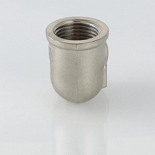 Valtec 1/2" Угольник угловой латунный никелированный