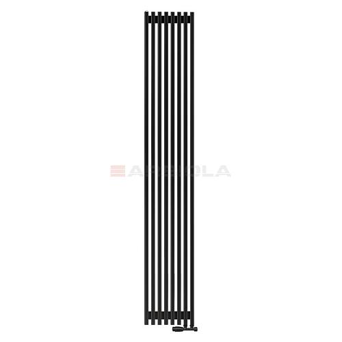 Arbiola Compact V 2000-63-08 секции черный вертикальный радиатор c нижним подключением