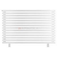 Arbiola Gorizont Ritmo HZ 1200-40-14 секций белый горизонтальный  радиатор c боковым подключением (на ножках)