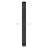 Arbiola Mono V 2200-60-03 секции черный вертикальный радиатор c нижним подключением