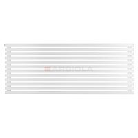 Arbiola Gorizont Ritmo H 1800-40-12 секций белый горизонтальный  радиатор c боковым подключением