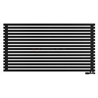 Arbiola Ritmo Gorizont V 1500-40-16 секций чёрный горизонтальный радиатор c нижним подключением
