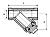 Danfoss Y666 DN20 (149B5274) Фильтр сетчатый с внутренней резьбой