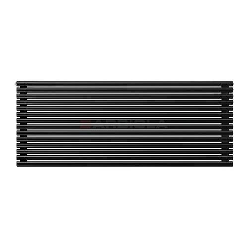 Arbiola Gorizont Iris H 1750-42-14 секции черный горизонтальный радиатор c боковым подключением