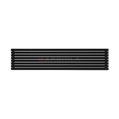 Arbiola Gorizont Liner H 2500-36-08 секции черный горизонтальный радиатор c боковым подключением