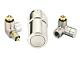 Danfoss (Данфосс) Комплект терморегулятора RA-URX нерж. сталь правый 1/2 (013G4009)