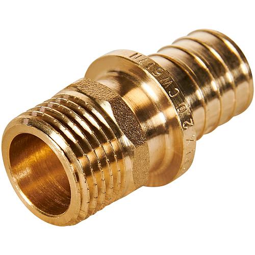 ROMMER Переходник с наружной резьбой 20х2.0xG1/2 для труб из сшитого полиэтилена аксиальный