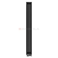 Arbiola Mono V 1500-60-03 секции черный вертикальный радиатор c нижним подключением