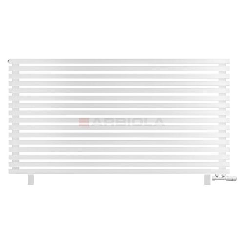 Arbiola Gorizont Ritmo VZ 1750-40-16 секций белый горизонтальный  радиатор c нижним подключением (на ножках)