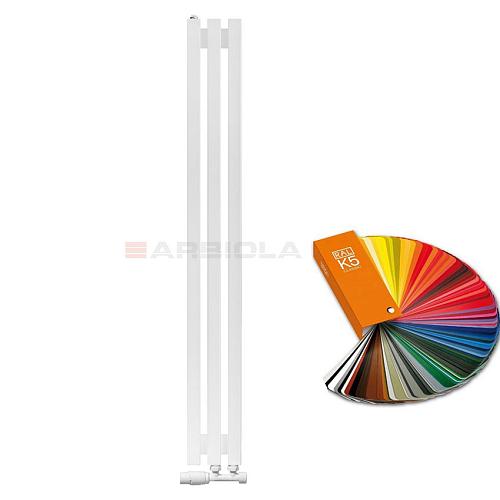 Arbiola Ritmo V 1200-40-03 секции цветной вертикальный радиатор c нижним подключением