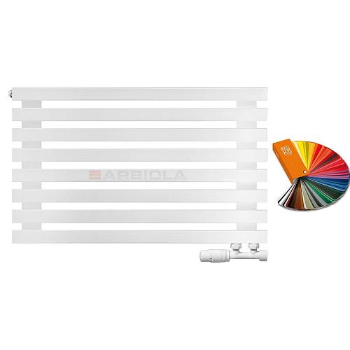 Arbiola Ritmo Gorizont V 750-40-08 секций цветной горизонтальный радиатор c нижним подключением