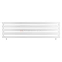 Arbiola Gorizont Ritmo HZ 2500-40-12 секций белый горизонтальный  радиатор c боковым подключением (на ножках)