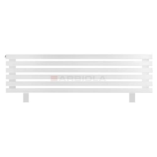 Arbiola Gorizont Ritmo HZ 1200-40-06 секций белый горизонтальный  радиатор c боковым подключением (на ножках)