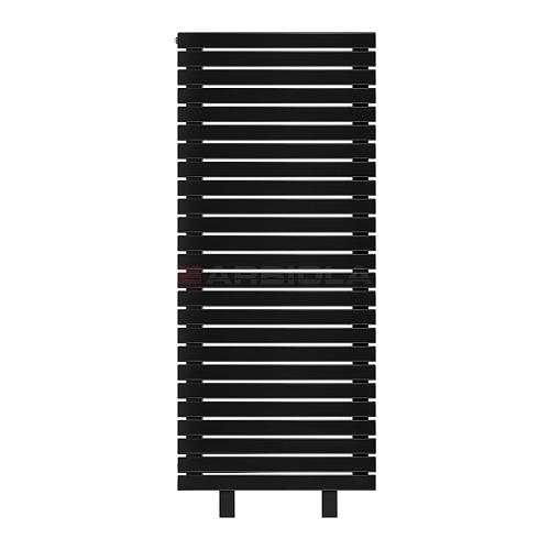 Arbiola Gorizont Liner HZ 750-36-25 секции черный горизонтальный радиатор c боковым подключением с ножками