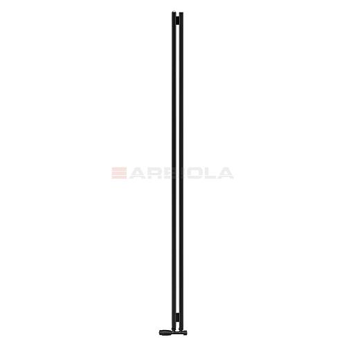 Arbiola Compact V 2200-63-02 секции черный вертикальный радиатор c нижним подключением