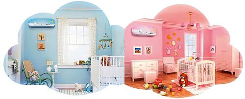 Настенная сплит-система Midea Kids Star MSEAAU-09HRFN1(SP)/ MOA01-09HFN1 Inverter