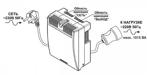 TEPLOCOM ST-1515 Стабилизатор напряжения