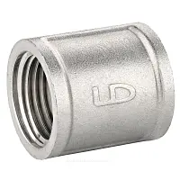 LD Pride Муфта DN50 (2") ВР латунь никель