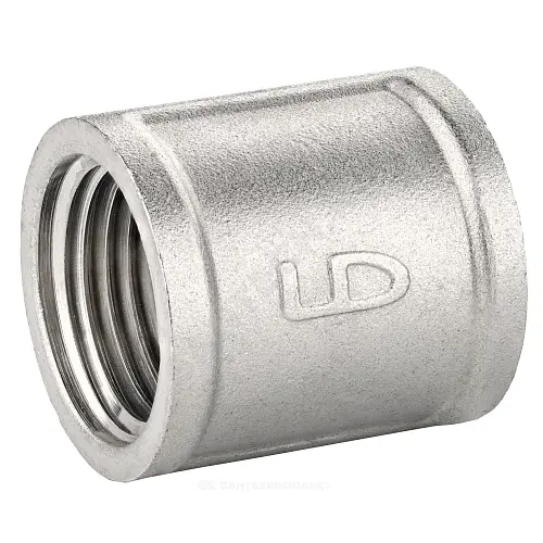 LD Pride Муфта DN50 (2") ВР латунь никель