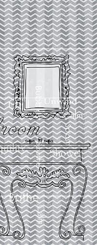 Settecento Inside21 Decoro Home Design Set (5Pz) Room Winter 80x200 см Панно