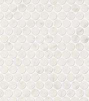 Fap Ceramiche Roma Diamond Carrara Round Gres Mosaico29,5×32,5 см Мозаика