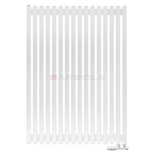 Arbiola Ritmo V 1250-40-16 секции белый вертикальный радиатор c нижним подключением