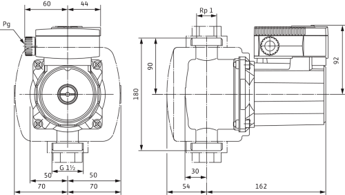 Wilo TOP-Z 25/6 EM PN6/10 Циркуляционный насос