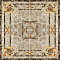 Infinity Ceramic Tiles Dell Imperatore Roseton Light 120x120 Декор