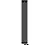КЗТО QUADRUM 30 V 1- 1750-6 R RAL1T103S9005 Радиатор (черный матовый муар) с нижним подключением