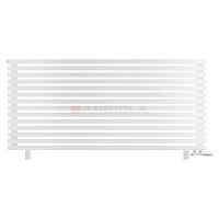 Arbiola Gorizont Ritmo VZ 2000-40-14 секций белый горизонтальный  радиатор c нижним подключением (на ножках)