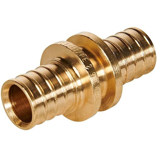 ROMMER Муфта соединительная равнопроходная 20 для труб из сшитого полиэтилена осевая