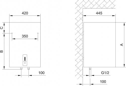 GORENJE OTGS80SMB6 Эл. накопительный водонагреватель