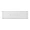 Arbiola Gorizont Iris H 1200-42-08 секции белый горизонтальный радиатор c боковым подключением